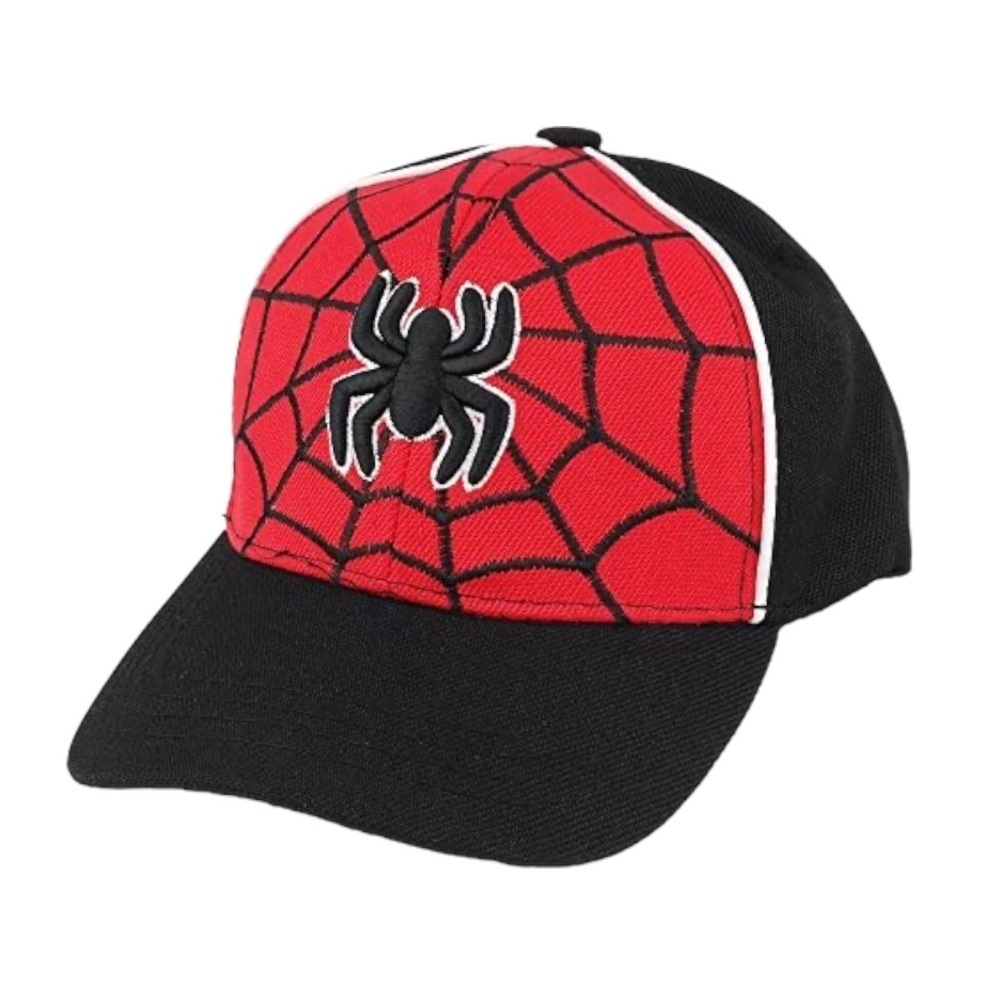 Infants Spider and Web‎ 3-D Embroidery Structure Baseball Cap